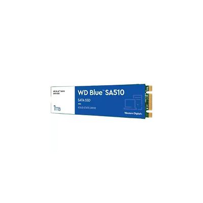 WD Blue SA510 SSD 1 To, Disque SSD interne, Vitesee de lecture jusqu'à 560 Mo/s, 2.5" SATA SSD, Comprend Acronis True Image pour WD, Clonage de disque et migration.