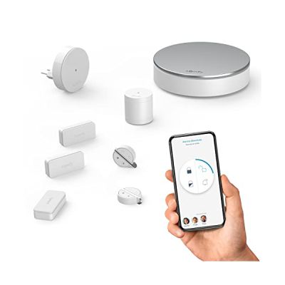 Somfy 2401497 - Home Alarm | Système d'Alarme Maison sans Fil Connecté | Somfy Protect | Compatible avec Alexa, l'Assistant Google et TaHoma (switch)