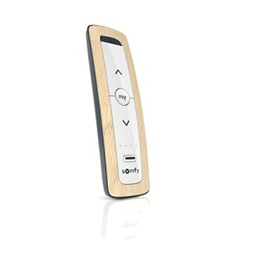 image Somfy 1870642 - Télécommande pour volets et stores motorisés - Situo 5 io Natural | Pour commander 5 moteurs ou 5 groupes de moteurs radio io