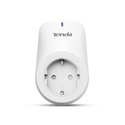 image Tenda Beli SP9 Prise connectée intelligente Wi-Fi avec mesure de consommation, contrôle à distance, compatible avec Amazon Alexa/Google Home, conçue pour la sécurité des enfants, aucun hub requis