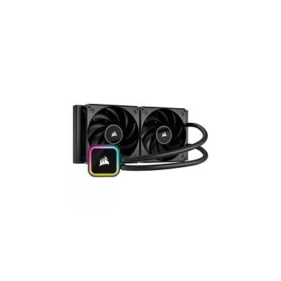 Corsair iCUE H115i RGB Elite Refroidisseur Liquide pour Processeur (16 Voyants LED RGB, Ventilateurs AF Elite FDB de 140 mm, Radiateur de 280 mm, Sockets LGA 1700, 1200, 115X, 2066 et AM4) Noir