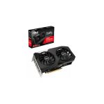 image produit ASUS DUAL AMD Radeon RX 6650 XT OC Edition – Carte graphique gaming gaming (8GB GDDR6, AMD RDNA 2, PCIe 4.0, HDMI 2.1, DisplayPort 1.4a, Ventilateurs axiaux, 0dB) - livrable en France