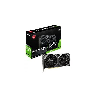 image MSI RTX 3050 Ventus 2X 8G OC V397-418R Noir