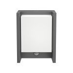 image produit Philips luminaire extérieur LED applique avec détecteur de mouvement Arbour anthracite lumière blanc froid, LED intégrée 6W