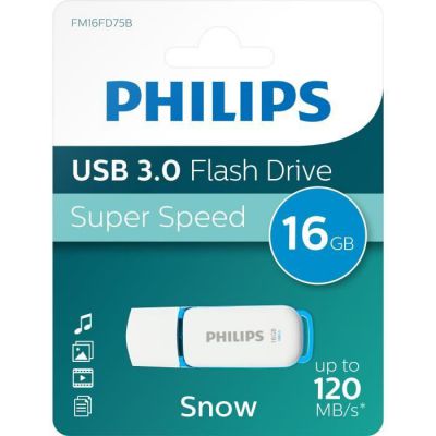 image Philips FM16FD75B/10 Bleu, Blanc