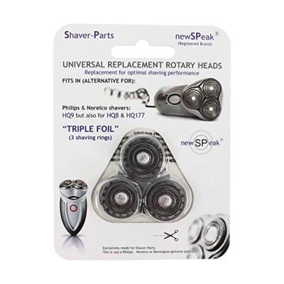 image Shaver-Parts HQ9 Tête rotative de rechange universelle triple feuille