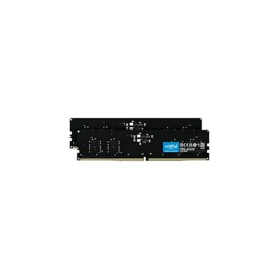 image Crucial RAM 32Go Kit (2x16Go) DDR5 4800MHz CL40 Mémoire de Bureau CT2K16G48C40U5