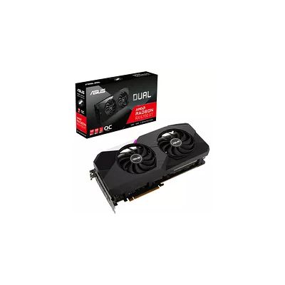 image ASUS ROG STRIX AMD Radeon RX 6600 XT OC Edition – Carte graphique gaming (8GB GDDR6, AMD RDNA 2, PCIe 4.0, DLSS 3, HDMI 2.1, DisplayPort 1.4a, Ventilateurs axiaux, Technologie 0dB)