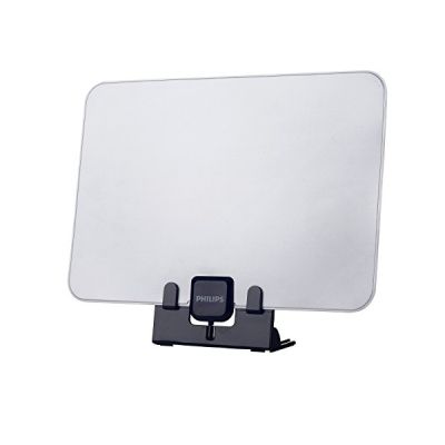image Philips SDV5231/12 Antenne TV (Noir, Gris, 1,8 m, UHF, 340 x 256 x 39 mm, 191 g, 365 x 60 x 320 mm)