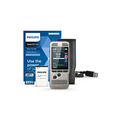 image Pocket-Mémo DPM7200 avec unique à 4 positions pour plus d'efficacité et version SpeechExec abonnement pendant 2 ans