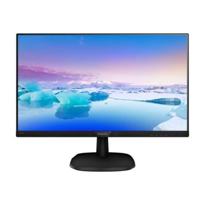 image Philips V-Line 223V7QHAB - Écran LED - 22" (21.5" visualisable) - 1920 x 1080 Full HD (1080p) - IPS - 250 CD/m² - 1000:1-5 ms - HDMI, VGA - Haut-parleurs - Noir