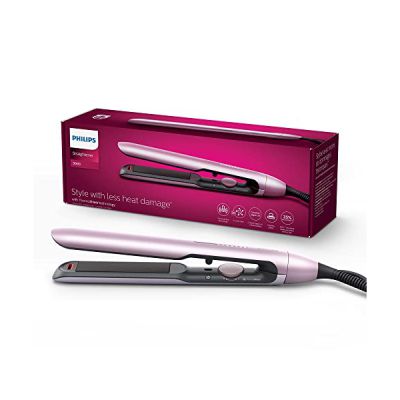 Philips Lisseur série 5000 Céramique avec technologie ThermoShield, mauve [modèle BHS530/00], 47x15mm