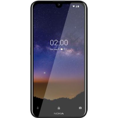 image Nokia 2.2 - Smartphone Débloqué 4G (5,71 pouces - 16Go ROM - 2Go RAM - Double Nano SIM - Android 9) Noir