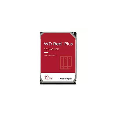 WD Red Plus 12 To Disque dur Interne 3.5" dédié NAS, 7200 RPM Class, SATA 6 GB/s, CMR, 256MB Cache, Garantie 3 ans