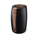 image produit Philips 2000 Series Humidificateur d'Air, Jusqu’à 32 m², Taux d’humidification de 200 ml/h, Jusqu'à 99% de bactéries en Moins, Réglages d'humidification Automatiques, Noir (HU2718/10) - livrable en France