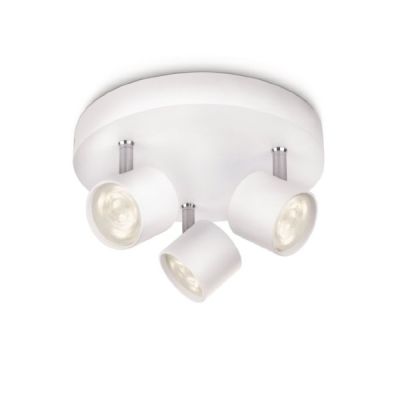 image Philips Plafonnier LED myLiving Star 3 x 4,5 W Blanc 562433116