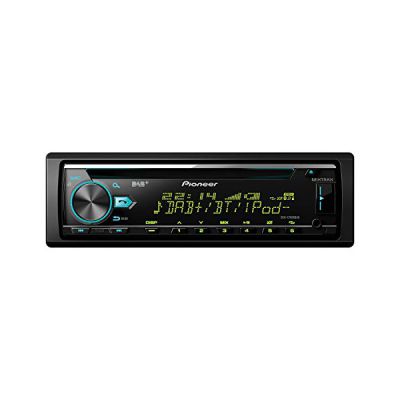 image Pioneer DEH-X7800DAB Autoradio 1DIN avec RDS, FM et Dab/Dab+, CD, MP3, USB, entrée AUX, Mains Libres, Compatible avec Android et iPod/iPhone