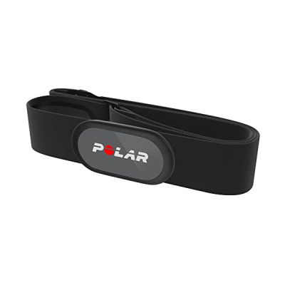 image Capteur de fréquence cardiaque Polar H9 - Bluetooth/ANT+ - Moniteur FC étanche avec ceinture pectorale souple pour salle de sport, cyclisme, course à pied et sports en extérieur