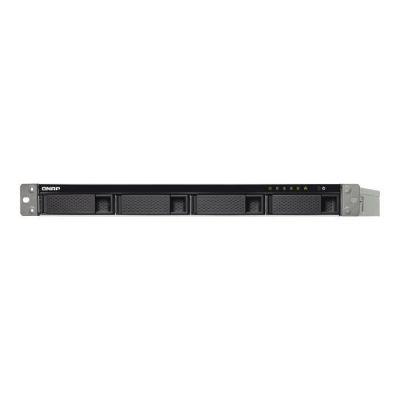 image QNAP TS-453BU NAS Rack (1 U) Ethernet/LAN Noir - Serveurs de stockage (Disque dur, SSD, Série ATA II, Série ATA III, Intel Celeron, J3455, 1,50 GHz, 1x2+2x1,4x1)