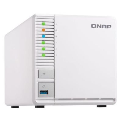 image QNAP TS-328 Desktop NAS avec 2 Go de RAM DDR4, 3 baies de stockage