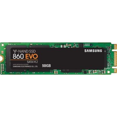 image Samsung SSD Interne 860 EVO M.2 (500 Go) - MZ-N6E500BW