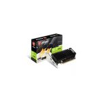 image produit MSI NVIDIA GeForce GT 1030 2GHD4 LP OC Carte Graphique - 2 Go GDDR4, 1430 MHz, PCIe, Conception Low Profile, DisplayPort, HDMI, système de Refroidissement Passif sans Ventilateur