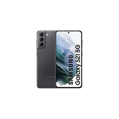 image Samsung Galaxy S21 5G SM-G991B 15,8 cm (6.2") Double SIM Android 11 USB Type-C 8 Go 128 Go 4000 mAh Gris (Produit d'import EU)