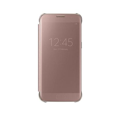 Samsung EF-ZG935CZEG Coque pour Samsung Galaxy S7 Edge Rose Doré