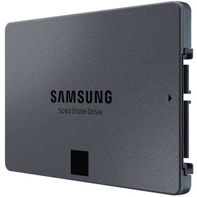 image Samsung SSD interne 860 QVO 1,5 To 2,5 pouces SATA - MZ-76Q1T0BW, Noir