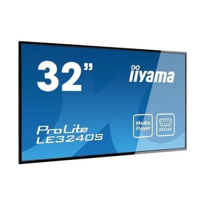 image iiyama Prolite LE3240S-B1 Moniteur grand format 31,5'' IPS Full HD Sans tuner VGA/HDMI/DP Noir