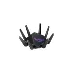 image produit ASUS GT-AX11000 Pro - Routeur Gaming Wi-FI 6 Triple Bande AX11000-10G, processeur 4 Coeurs, Bande DFS, WTFast, Adaptive QoS, Technologie AiMesh et sécurité réseau AiProtection Pro, Compatible PS5 - livrable en France
