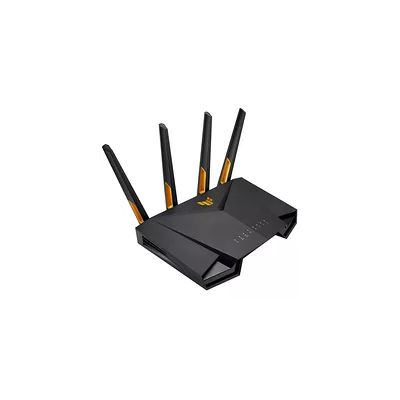 ASUS TUF-AX4200 - Routeur Gaming AX4200 avec Wi-FI 6 (802.11ax) Double Bande, Mode Gaming Mobile, AiProtection Pro Gratuit à Vie, AiMesh, Gear Accelerator, Port Gaming et Adaptive QoS