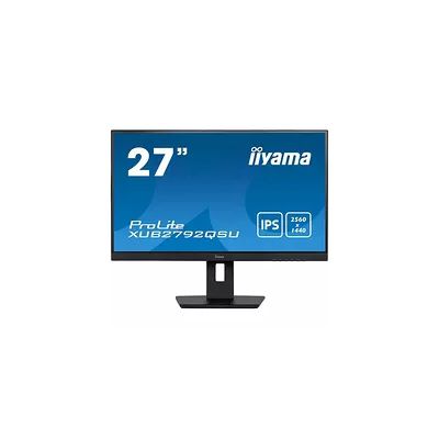 iiyama XUB2792QSU-B5 écran PC 27" 2560 x 1440 Pixels Full HD LED Noir
