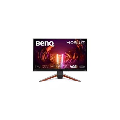 BenQ EX270QM Écran Gaming MOBIUZ 27 Pouces 240 Hz IPS QHD, 1 ms GtG, DisplayHDR 600, HDRi, HDMI 2.1, AMD FreeSync Premium Pro, 98 % DCI-P3, Haut-Parleurs Intégrés 2.1, Eye-Care, sans casquette