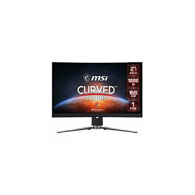 MSI MPG ARTYMIS 273CQR-QD Écran Gaming Incurvé 27" WQHD - 1000R Dalle VA Quantum Dot 2560 x 1440, 165Hz / 1ms, FreeSync Premium Pro, Précision des Couleurs ΔE≤2, DisplayHDR 400 - DP 1.2a, USB Type-C