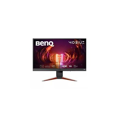 BenQ MOBIUZ EX240N Écran Gaming 24 Pouces FHD 1080p, 165Hz, 1ms, AMD FreeSync Premium, Modes de Couleur Gaming, Technologie HDRi, HDR10, Light Tuner, Black Equalizer, Haut-parleurs intégrés, Eye-Care