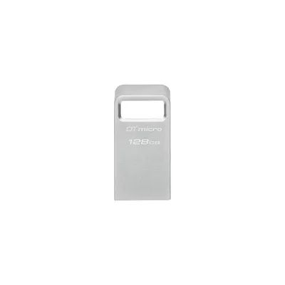 image Kingston DataTraveler Micro clé USB 128GB 200MB/s Métal USB 3.2 Gen 1 - DTMC3G2/128GB