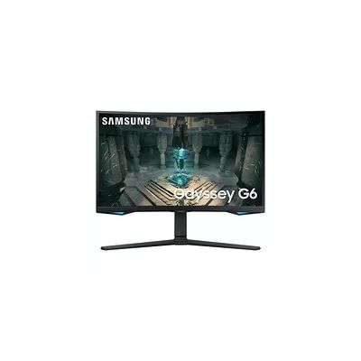 Samsung Ecran PC Odyssey G6 27'' 240Hz, 1ms , Dalle VA, Résolution 2560 x 1440 , 2 500 : 1, 350 cd/m², AMD FreeSyncPremium Pro,CoreSync, Gaming Hub,Pied Ajustable, HDMI, DisplayPort