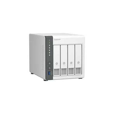 QNAP Serveur NAS 128 Go sans Disque Dur, Interface eSATA, Ethernet, TS-433-4G