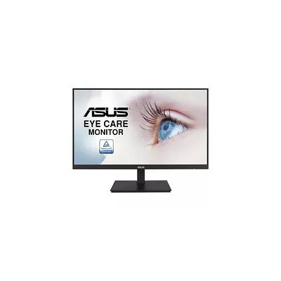 ASUS VA24EQSB) Écran 23,8" 1080p Full HD, IPS, 75 Hz, haut-parleurs intégrés, soin des yeux, faible lumière bleue, sans scintillement, montage VESA, réglage de la hauteur, sans cadre, DisplayPort,