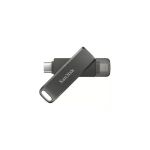 image produit SanDisk iXpand Flash Drive Luxe 64GB 2-in-1 Lightning & USB Type-C connectors for your iPhone and iPad
