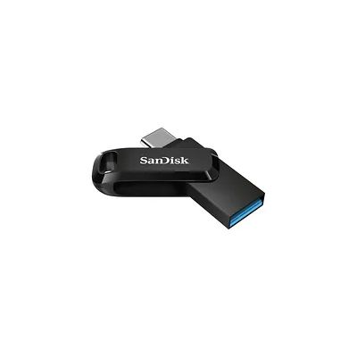 image SanDisk 512 Go Ultra Dual Drive Go, USB Type-C Clé USB, des vitesses allant jusqu'à 400 Mo/s, avec connecteurs USB Type-C et USB Type-A réversibles, pour smartphones, tablettes, Mac et PC, Noire
