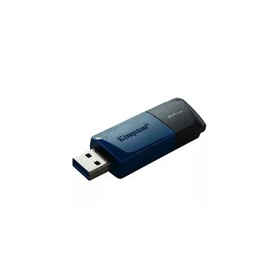 image Kingston DataTraveler Exodia M Clé USB 3.2 Gen 1 DTXM/64GB - avec capuchon mobile (Noir + Bleu)