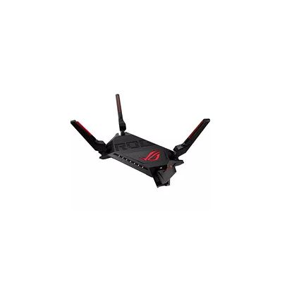 ASUS ROG GT-AX6000 - Routeur Gaming Wi-FI 6 Double Bande AX6000 - Double Port 2,5G, VPN Fusion, Triple accélérateur de Jeu, Technologie AiMesh et sécurité réseau AiProtection Pro, Compatible PS5