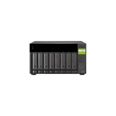 image QNAP TL-D800C 8 Bay Desktop JBOD Storage Enclosure - USB 3.2 Gen 2 Type-C Noir