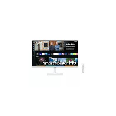 image SAMSUNG Smart Monitor M5 32’’ en Resolution Full HD. Le 1er écran Tout-en-Un pour accéder Facilement à Vos Applications de Divertissement et Travail. LS32BM501EUXEN Jusqu’à 100€ remboursés