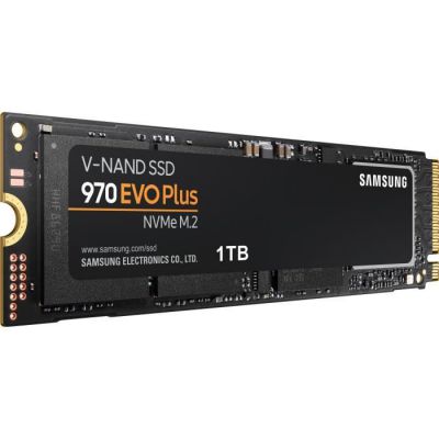 image Samsung SSD Interne 970 EVO Plus 1 To - NVMe M.2 (MZ-V7S1T0BW)