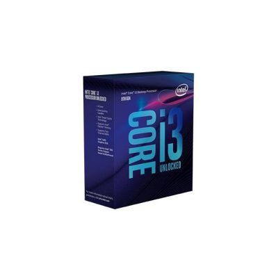 image Intel Core i38100 3.6GHz 6Mo Smart Cache Boîte processeur processeurs (3.60 GHz), 3,6 GHz, PC, 14 nm, i38100, 8 GT/s, 64bit)