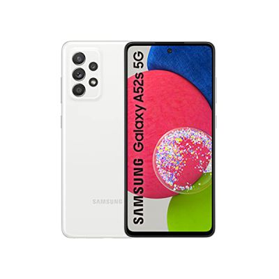 Samsung Galaxy A52s 5G SM-A528B 16,5 cm (6.5") Double SIM Hybride Android 11 USB Type-C 6 Go 128 Go 4500 mAh Blanc