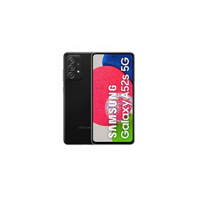 Samsung Galaxy A52s 5G SM-A528B 16,5 cm (6.5") Double SIM Hybride Android 11 USB Type-C 6 Go 128 Go 4500 mAh Noir, Awesome Black